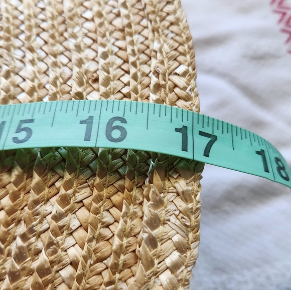 100% Natural Straw Sun Hat By Janie and Jack One Size - Picture 5 of 7